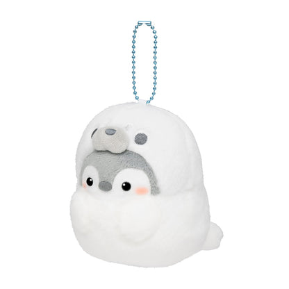 Koupen-chan Sitting Seal Palm Mascot Plush Sea Creature 4.1-inch