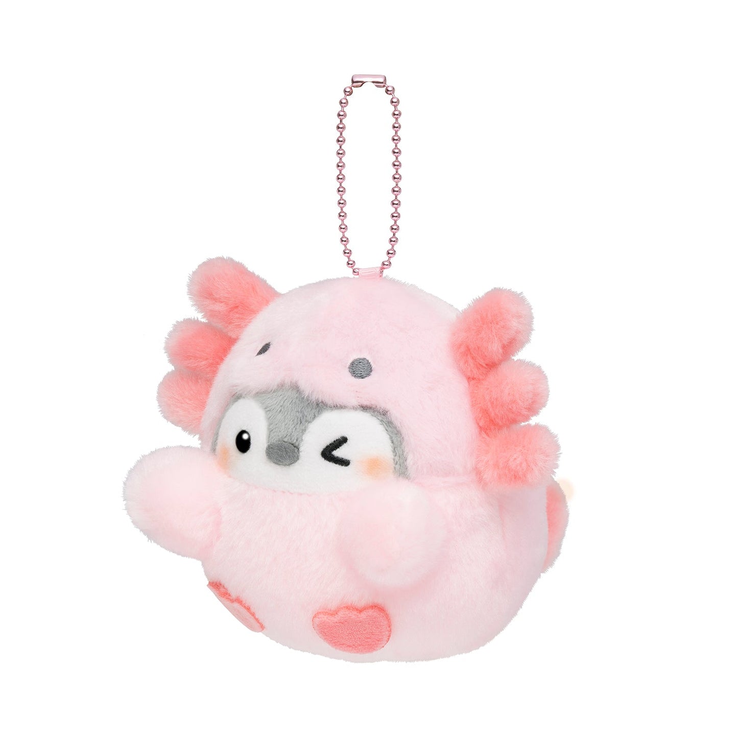 Koupen-chan Axolotl Plush Mascot Keychain Sea Creature 5.7in