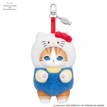mofusand x Sanrio Characters Kiramekko Mascot Plush Set
