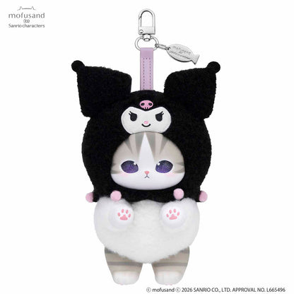 mofusand x Sanrio Characters Kiramekko Mascot Plush Set