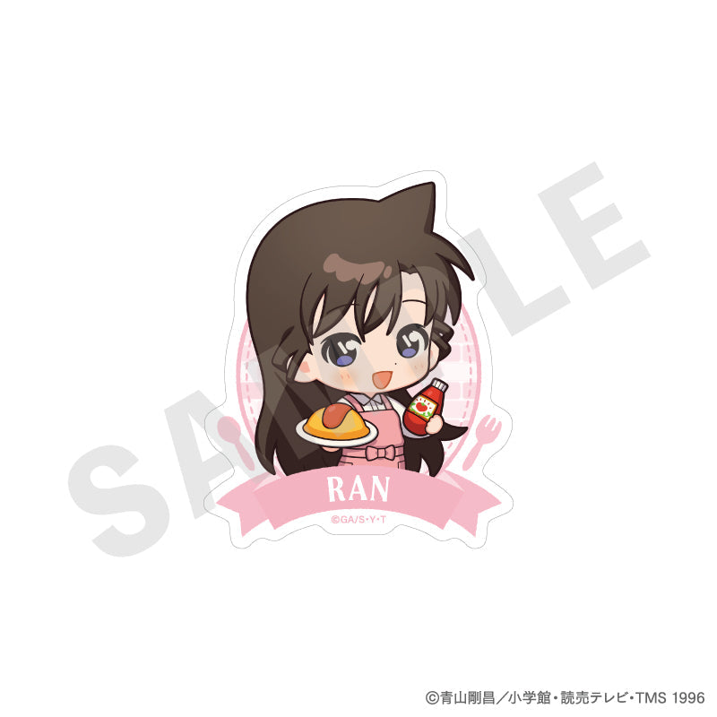 Detective Conan Ran Mouri Chibi Kitchen Sticker | Anime Decal ...