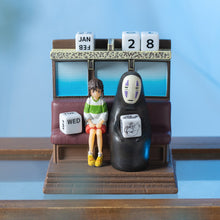 قم بتحميل الصورة في عارض الصور، Spirited Away Figured Perpetual Calendar - Ghibli Studio