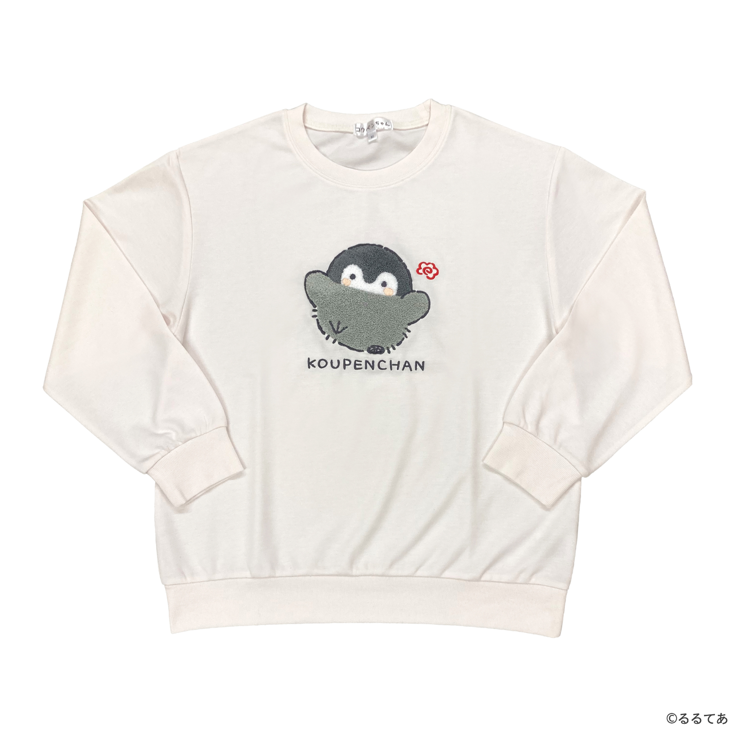 SAZAC Koupen-chan Women's Lounge Set Sagara Embroidery Cardboard Knit