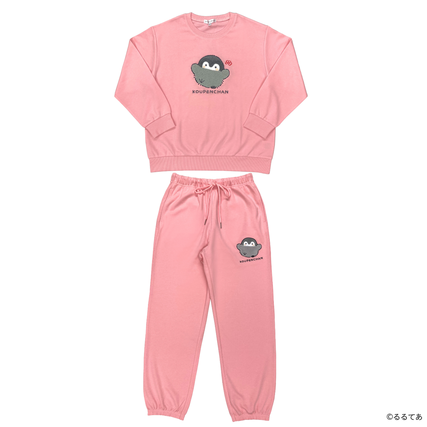 Sazac Koupen-chan Women's Loungewear Set Sagara Embroidery