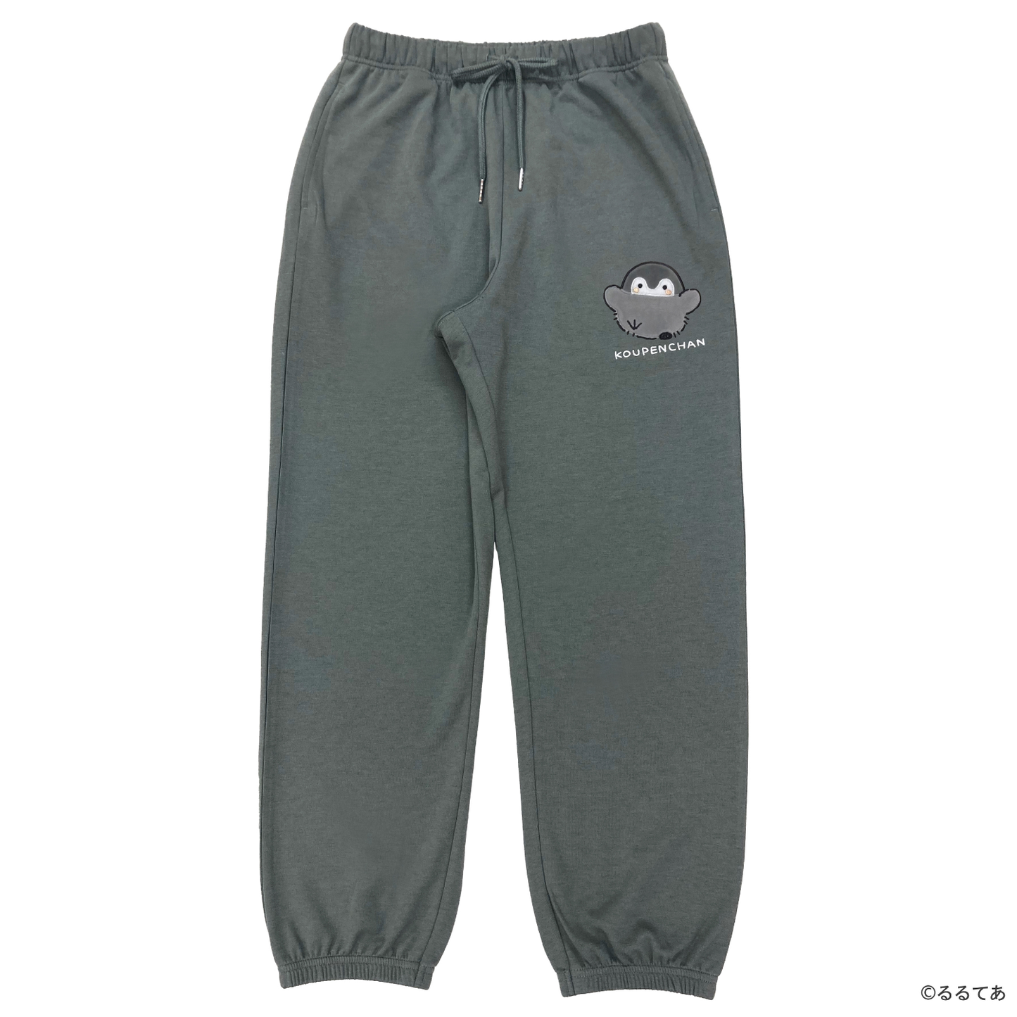 Sazac Koupen-chan Women's Loungewear Set Sagara Embroidery Gray