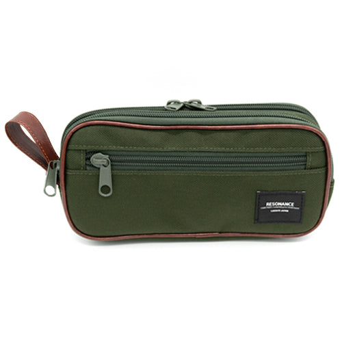 Luddite Resonate Pen Case 7.5in x 2in x 4in Khaki