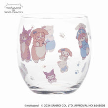 قم بتحميل الصورة في عارض الصور، Mofusand x Sanrio Characters Glass Mug