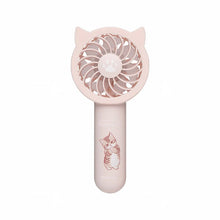 قم بتحميل الصورة في عارض الصور، Mofusand Pocket Hand Fan - Pink (FedEx Shiiping ONLY)