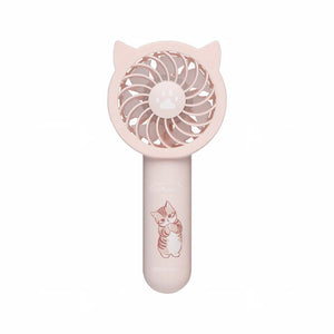 Mofusand Pocket Hand Fan - Pink (FedEx Shiiping ONLY)