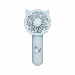 Mofusand Pocket Hand Fan - Blue (FedEx Shiiping ONLY)