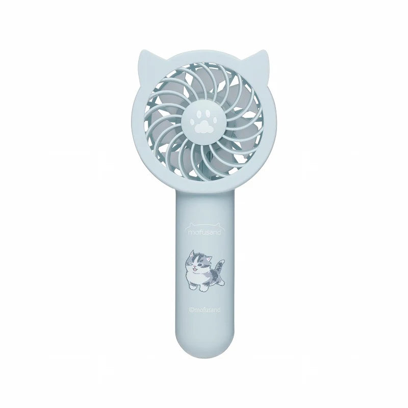 Mofusand Pocket Hand Fan - Blue (FedEx Shiiping ONLY)