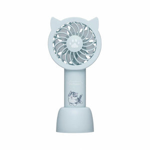 Mofusand Pocket Hand Fan - Blue (FedEx Shiiping ONLY)