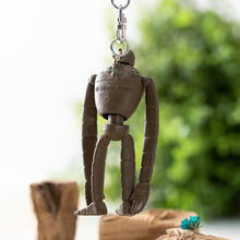 قم بتحميل الصورة في عارض الصور، Laputa: Castle in the Sky Robot Soldier in the Garden Keychain - Ghibli Studio