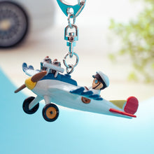 قم بتحميل الصورة في عارض الصور، The Wind Rises: Boy&#39;s Dream Plane Keychain  - Ghibli Studio