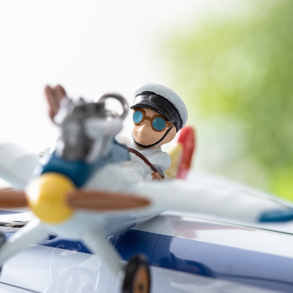 The Wind Rises: Boy's Dream Plane Keychain  - Ghibli Studio