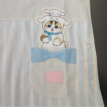 قم بتحميل الصورة في عارض الصور، Mofusand x Sanrio Characters Kitchen Apron - Cinnamoroll