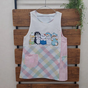 Mofusand x Sanrio Characters Kitchen Apron