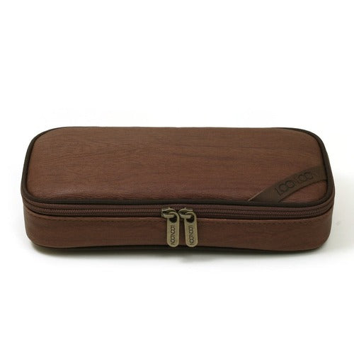LOONLOON 664 Wood Pen Case Brown
