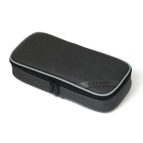 LOONLOON 667 Mellow Double-Layer Pencil Case Chic Gray