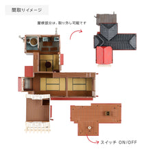 قم بتحميل الصورة في عارض الصور، [Pre-order/July 20 Release] My Neighbor Totoro Kusakabe Family House- Studio Ghibli