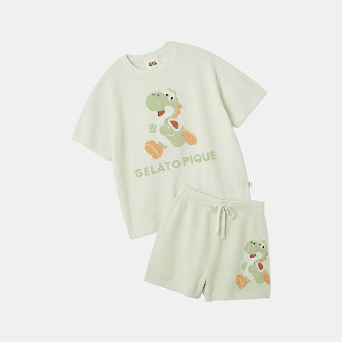 Nintendo Super Mario Women's Toad Jacquard Pullover Shorts Set