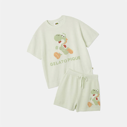 Nintendo Super Mario Women's Toad Jacquard Pullover Shorts Set