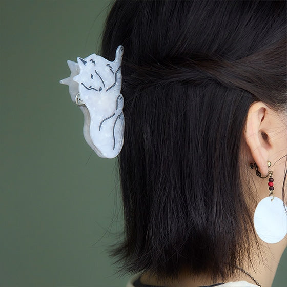 Princess Mononoke Wolf God Hair Clip 4990593465767