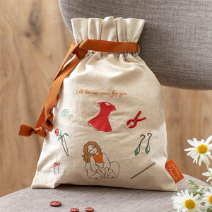 Ghibli Characters Embroidered Bag