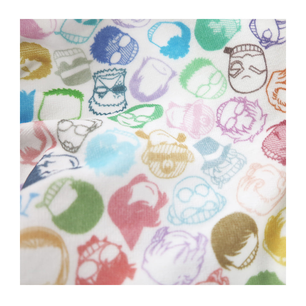 Detective Conan Characters Pattern Face Towel