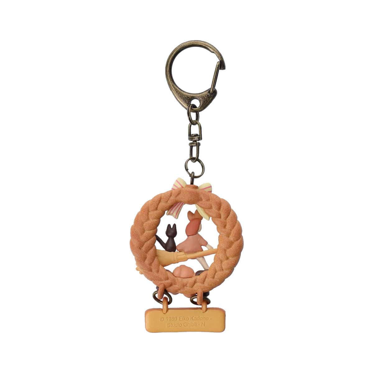 Studio Ghibli Kiki's Delivery Service Bread Wreath Keychain