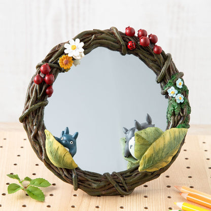 My Neighbor Totoro Hide-and-Seek Wreath Stand Mirror 4990593480432