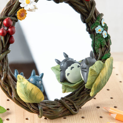 My Neighbor Totoro Hide-and-Seek Wreath Stand Mirror 4990593480432