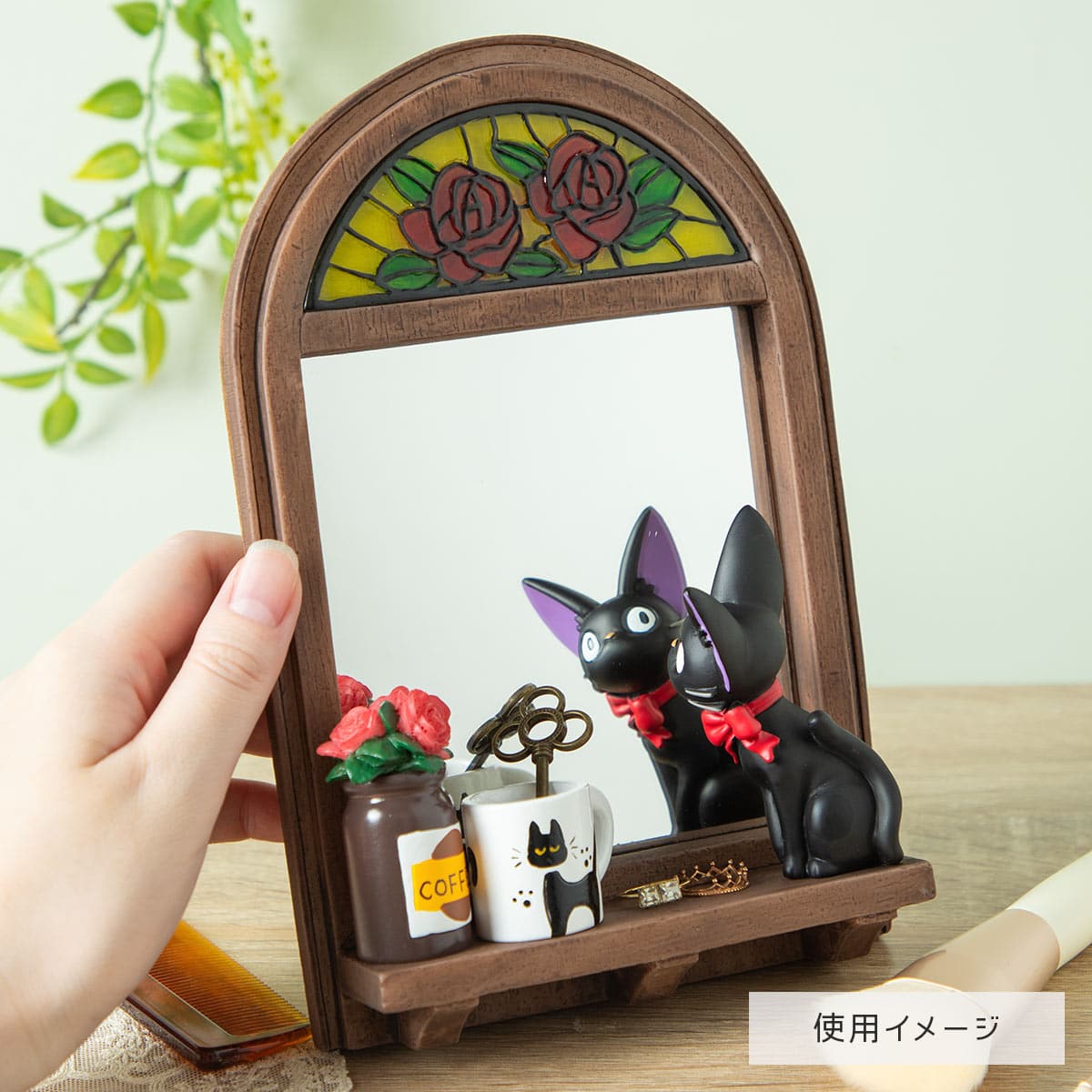 Kiki's Delivery Service Stand Mirror Window of Pondering