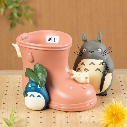 【Pre-order】My Neighbor Totoro Mei's Boots Figure Pen Stand & Message Card Set - Studio Ghibli