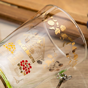 The Cat's Return Antique Design Glass Cup - Ghibli Studio