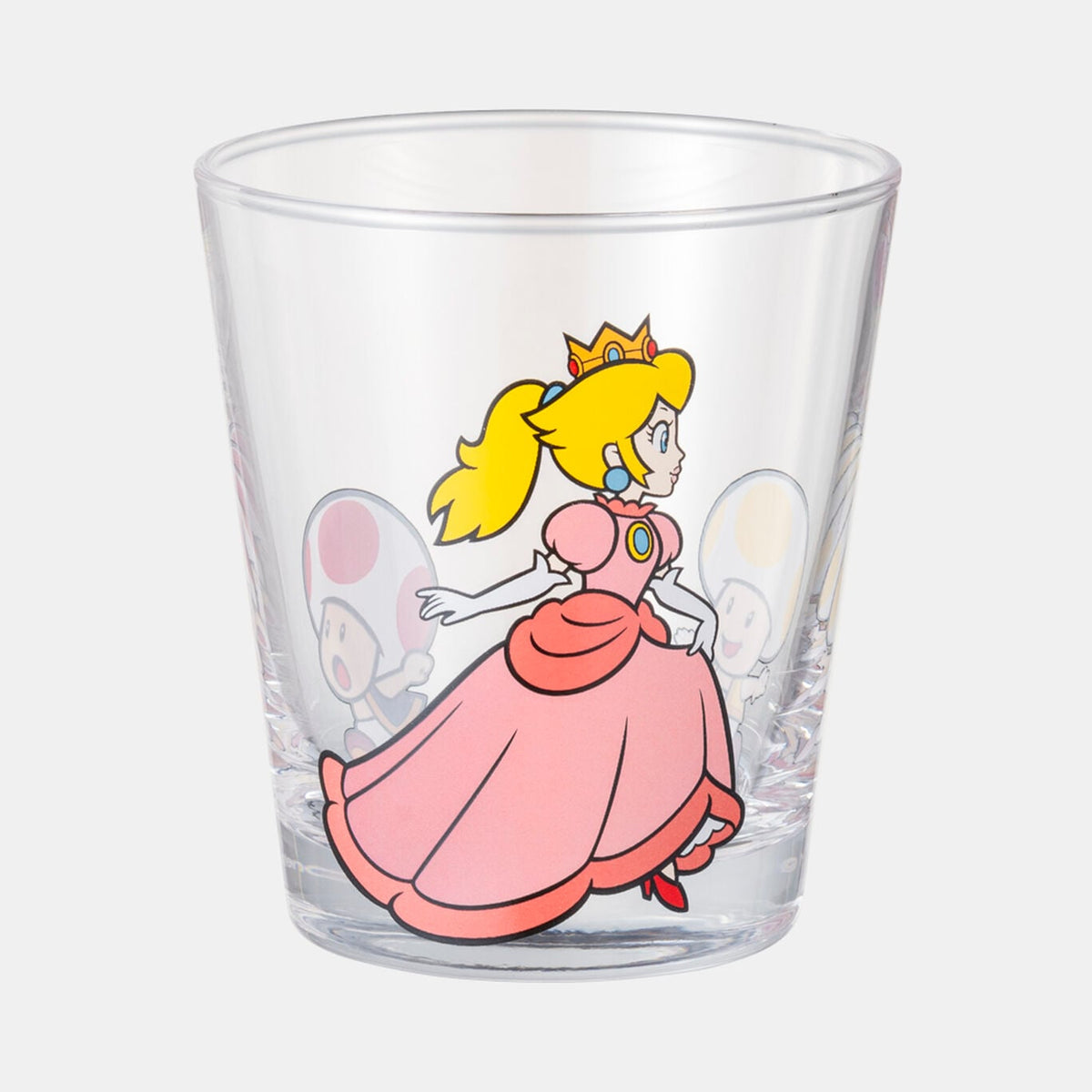 Nintendo Super Mario Princess Peach Drinking Glass NSJ_8_AEAD9