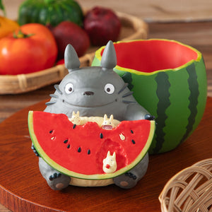 My Neighbor Totoro Planter Cover: Watermelon Field Edition- Studio Ghibli