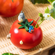 قم بتحميل الصورة في عارض الصور، My Neighbor Totoro Vegetable Vase (Tomato)- Studio Ghibli