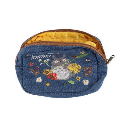 My Neighbor Totoro Denim Series Mini Pouch Wreath 4990593489435