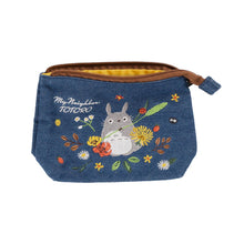 قم بتحميل الصورة في عارض الصور، My Neighbor Totoro Denim Pouch Bag -Ghibli Studio