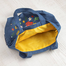 قم بتحميل الصورة في عارض الصور، My Neighbor Totoro Denim Lunch Tote Bag -Ghibli Studio