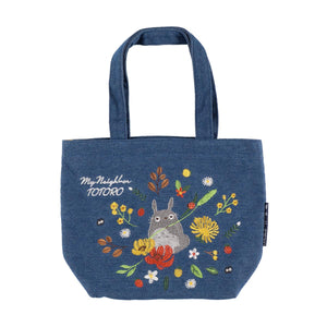 My Neighbor Totoro Denim Lunch Tote Bag -Ghibli Studio