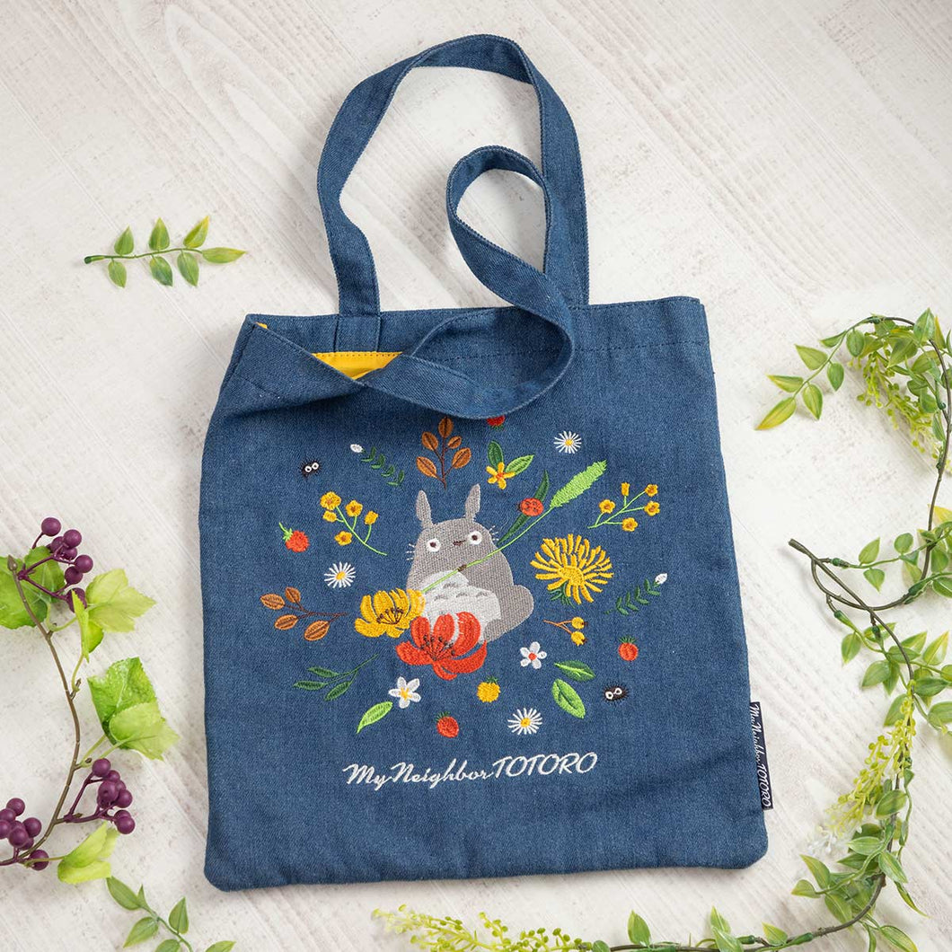 My Neighbor Totoro Denim Tote Bag -Ghibli Studio