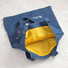 قم بتحميل الصورة في عارض الصور، My Neighbor Totoro Denim Tote Bag -Ghibli Studio