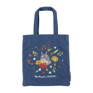 My Neighbor Totoro Denim Tote Bag -Ghibli Studio