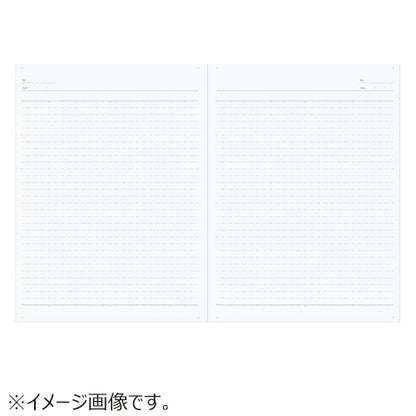 KOKUYO Campus Notebook Print Pasting Dot B-Ruled 10.5x7.8in