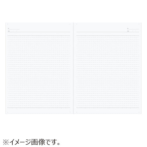 KOKUYO Campus Notebook Print Pasting Dot B-Ruled 10.5x7.8in