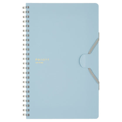 KOKUYO Soft Ring Notebook Penott 5mm Grid A5 Variant Blue