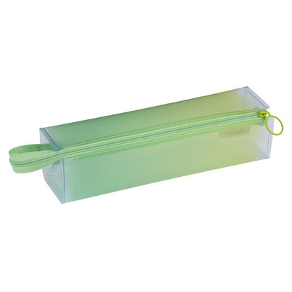 Kokuyo Campus Clear Pen Case Tray Convertible Citrus Green
