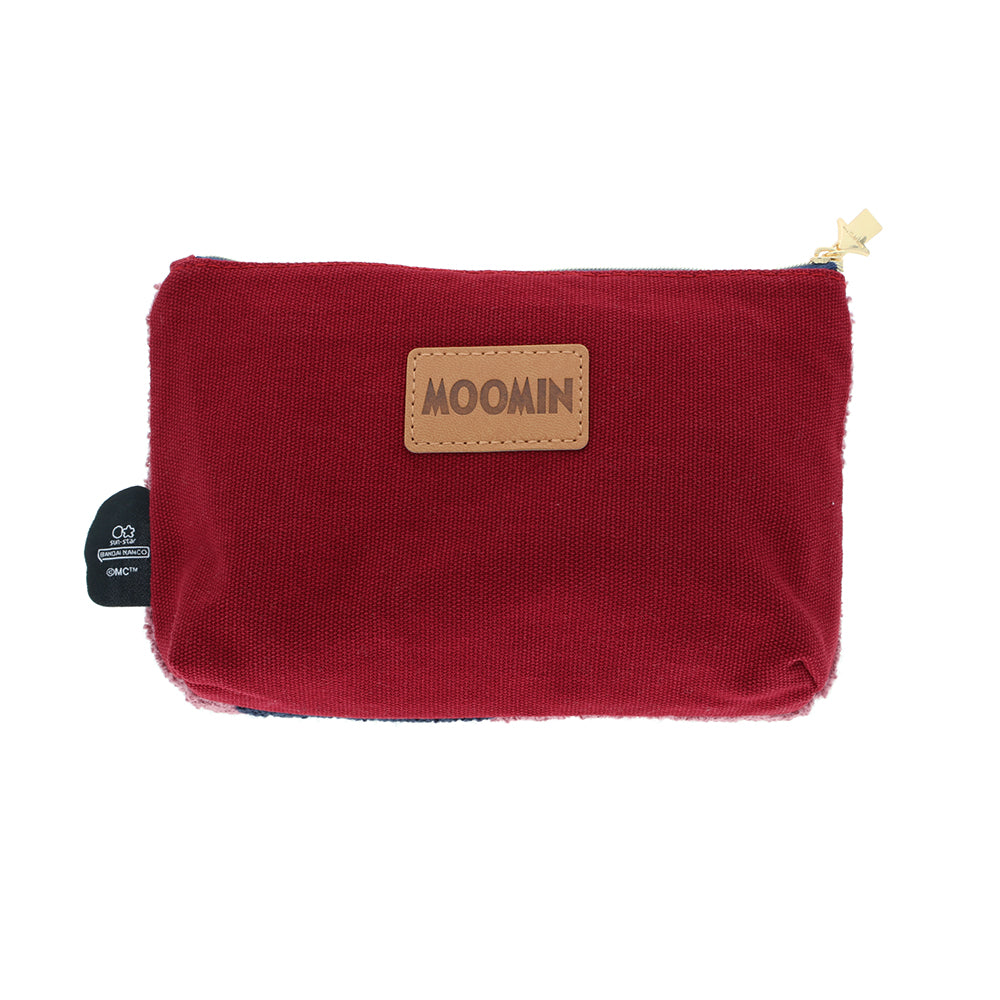 Sun-Star Stationery Moomin Little My Sagara Embroidery Cosmetic Pouch